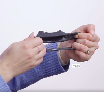 Двойное эрекционное кольцо Boners Clsssic Cocksling Grey (диаметр 3,5 см и 4 см) картинка