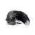 Металлическая анальная пробка Лисий хвост Alive Black And White Fox Tail, размер S (диаметр 2,9 см) картинка
