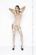 Комбинезон-сетка Passion BS043 white, белый картинка 1