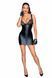 Сукня-міні з мереживом на блискавці Noir Handmade F254 Powerwetlook mini-dress, розмір S картинка 1