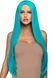 Перука довга Leg Avenue Long straight center part wig Turquoise (83 см) зображення