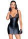 Сукня-міні з мереживом на блискавці Noir Handmade F254 Powerwetlook mini-dress, розмір S картинка 5