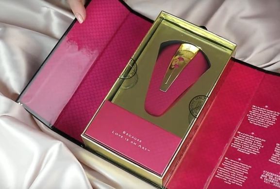 Кліторальний вібратор Shunga Obi Intimate Massager Raspberry зображення