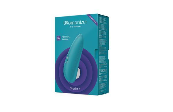 Вакуумный клиторальный стимулятор Womanizer Starlet 3 TURQUOISE картинка