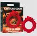 Эрекционное кольцо Creature Cocks Rise of the Dragon Silicone Penis Ring Red картинка 2
