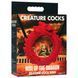 Эрекционное кольцо Creature Cocks Rise of the Dragon Silicone Penis Ring Red картинка 10