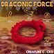 Эрекционное кольцо Creature Cocks Rise of the Dragon Silicone Penis Ring Red картинка 14