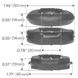 Эрекционное кольцо Bathmate Gladiator Power Ring (диаметр 2 см) картинка 10
