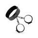 Наручники с ошейником Bedroom Fantasies Collar & Wrist Black картинка 1