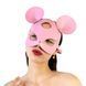 Кожаная маска мышки Art of Sex Mouse Mask, цвет Розовый картинка