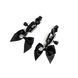 Затискачі для сосків з бантиками Art of Sex Nipple clamps Black Bow картинка 2