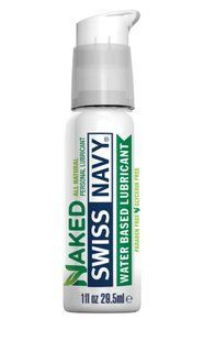 Лубрикант на водній основі для чутливої ​​шкіри Swiss Navy NAKED All Natural (29,5 мл) зображення