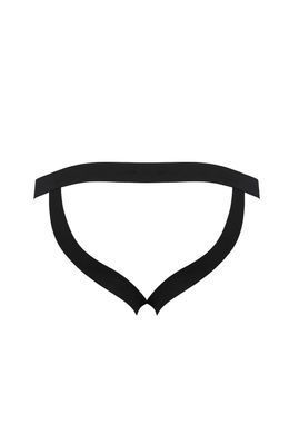 Откровенные трусы со шнуровкой Passion 044 SLIP OPEN BEN black, размер L/XL картинка