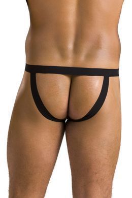 Откровенные трусы со шнуровкой Passion 044 SLIP OPEN BEN black, размер L/XL картинка