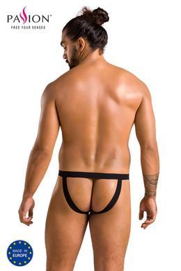 Откровенные трусы со шнуровкой Passion 044 SLIP OPEN BEN black, размер L/XL картинка