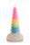 Фентезійний фалоімітатор з присоскою Creature Cocks Luminescent Rainbow Silicone Dildo (діаметр 5,4 см) зображення