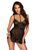 Беби-долл с кружевом Noir Handmade Kissable First Kiss Babydoll, размер S/M картинка