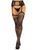 Мереживні стокінги Leg Avenue French Rose Backseam Garter Belt Stockings Black One Size зображення