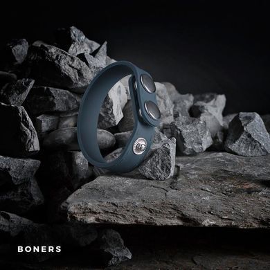 Регульоване ерекційне кільце на кнопках Boners Cock Strap, розмір S/M (діаметр 3,5-5,5 см) зображення
