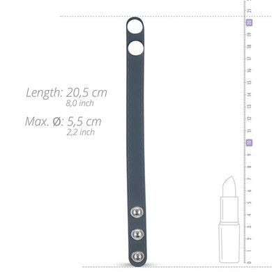Регульоване ерекційне кільце на кнопках Boners Cock Strap, розмір S/M (діаметр 3,5-5,5 см) зображення