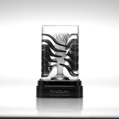 Мастурбатор прозорий зі стимулюючими пелюстками TENGA Crysta Leaf зображення