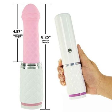 Роскошный вибратор-пульсатор с присоской Pillow Talk Feisty Thrusting Vibrator Pink (диаметр 3,4 см) картинка
