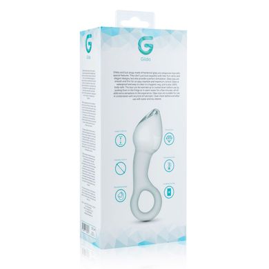 Стеклянный стимулятор простаты Gildo Glass Prostate Plug No. 13 (диаметр 4,2 см) картинка