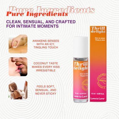 Стимулювальний гель Love To Love Thrill Delight Pleasure Exlixir (10 мл) зображення