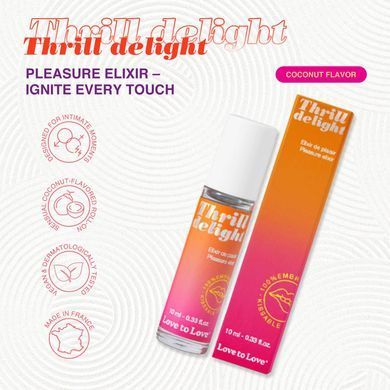 Стимулювальний гель Love To Love Thrill Delight Pleasure Exlixir (10 мл) зображення