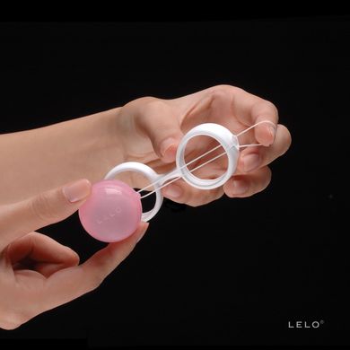 Набор вагинальных шариков с переменной нагрузкой LELO Beads (диаметр 3,5 см, 28 и 37 г) картинка