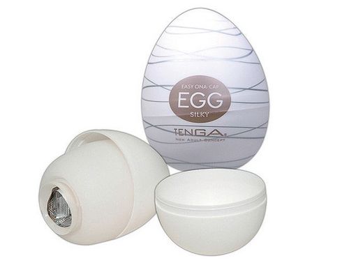Мастурбатор-яйцо Tenga Egg Silky (Нежный Шелк) картинка