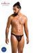Откровенные трусы со шнуровкой Passion 044 SLIP OPEN BEN black, размер L/XL картинка 5