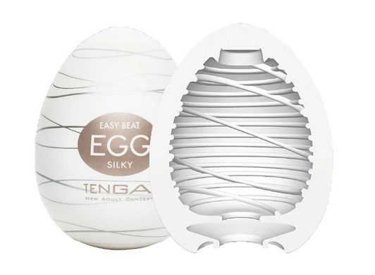 Мастурбатор-яйце Tenga Egg Silky (Ніжний Шовк) зображення