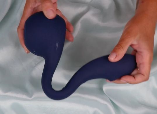 Смарт вібратор для точки G + вакуумний стимулятор клітора Satisfyer Pro+ Wave 4 Connect App (діаметр 3,9 см) зображення