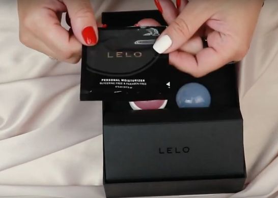 Набор вагинальных шариков с переменной нагрузкой LELO Beads (диаметр 3,5 см, 28 и 37 г) картинка