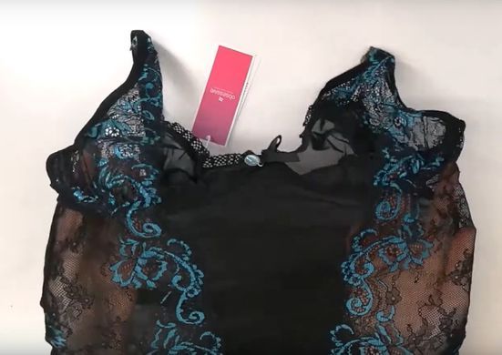 Соблазнительное боди с доступом Obsessive Amanta teddy, размер S/M картинка