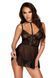 Беби-долл с кружевом Noir Handmade Kissable First Kiss Babydoll, размер S/M картинка 1