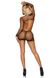 Сексуальное мини-платье в сетку Leg Avenue Cut Out mini dress OS Black картинка 4