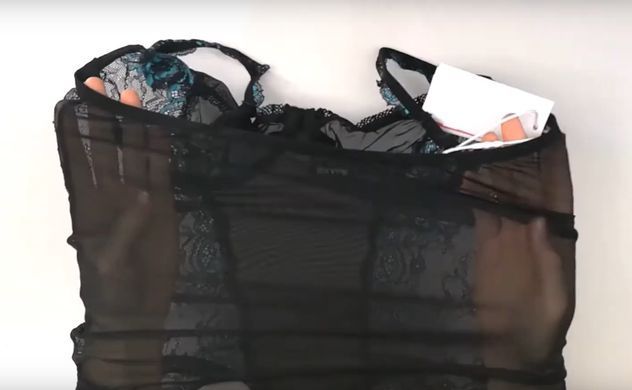 Соблазнительное боди с доступом Obsessive Amanta teddy, размер S/M картинка