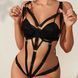 Неймовірне боді з ременів JSY JS228171 Black, розмір S/M картинка 1