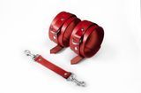 Фото Поножі шкіряні Feral Feelings Ankle Restraints, червоні