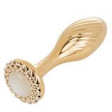Анальная пробка ребриста LOCKINK SEVANDA Pearl Pear-shape Anal Plug (диаметр 2,3 см) картинка