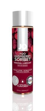 Оральная смазка JO H2O Raspberry Sorbet (малиновый сорбет) 120 мл картинка