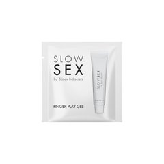 Пробник смазочного геля для мастурбации на водной основе Bijoux Indiscrets SLOW SEX Finger play gel (2 мл) картинка