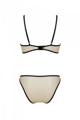 Очаровательный женский комплект Passion LORINA SET beige, размер S/M картинка