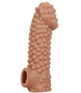 Насадка на член з отвором для мошонки Kokos Cock Sleeve CS 004, розмір M зображення