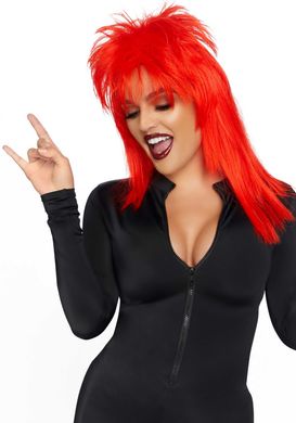 Парик в стиле рок-звезды Leg Avenue Unisex rockstar wig Red, красный картинка
