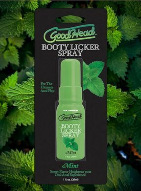 Спрей для анілінгусу Doc Johnson GoodHead Booty Licker Spray Mint, м'ята (29 мл) зображення
