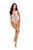 Боди-сетка с цветочным узором Passion BS112 One Size, white картинка