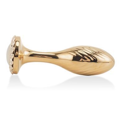 Анальная пробка ребриста LOCKINK SEVANDA Pearl Pear-shape Anal Plug (диаметр 2,3 см) картинка
